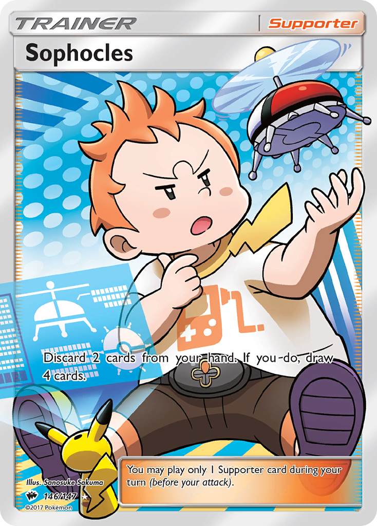 Sophocles (146/147) [Sun & Moon: Burning Shadows] | Good Games Modbury