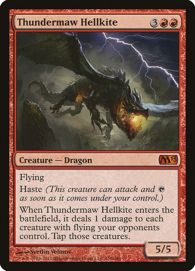 Thundermaw Hellkite [Magic 2013] | Good Games Modbury