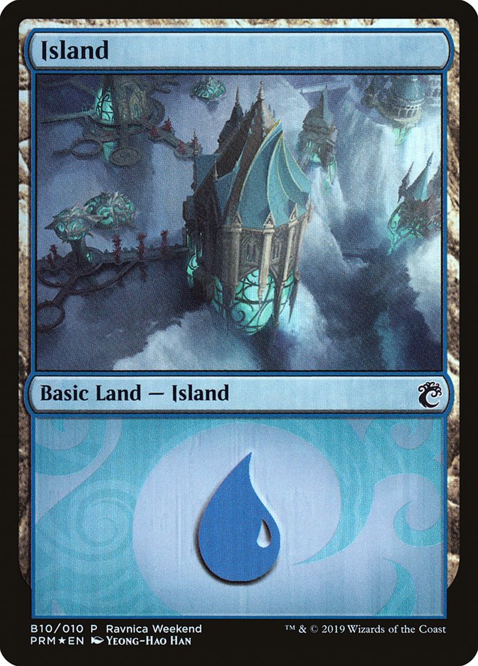 Island (B10) [Ravnica Allegiance Guild Kit] | Good Games Modbury