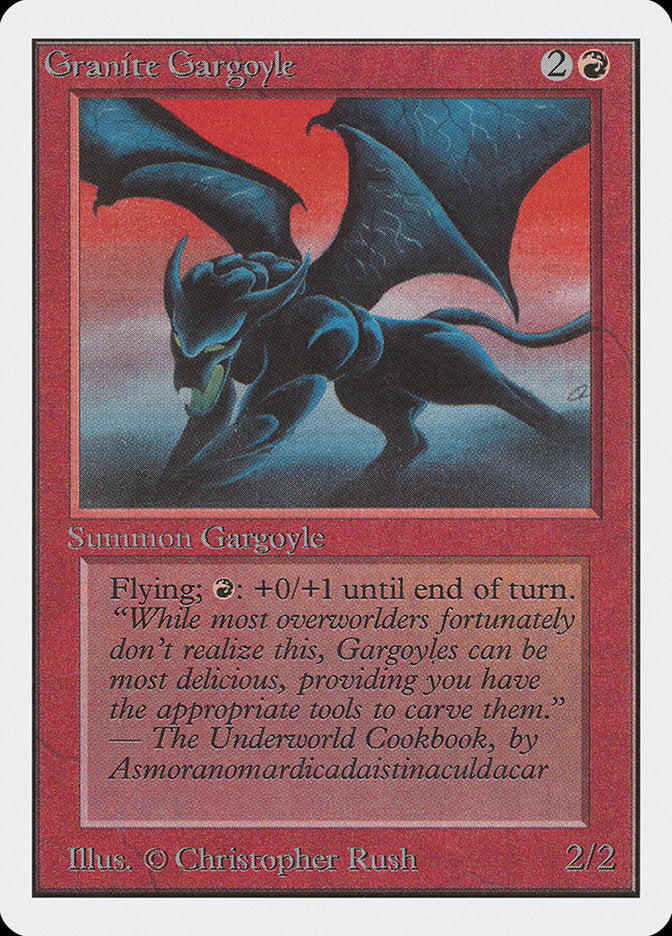 Granite Gargoyle [Unlimited Edition] | Good Games Modbury