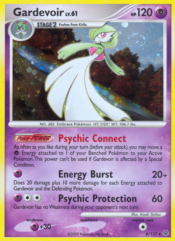 Gardevoir (8/127) (Theme Deck Exclusive) [Platinum: Base Set] | Good Games Modbury