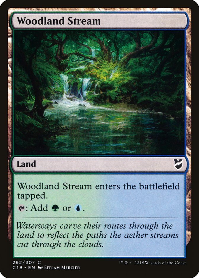 Woodland Stream [Commander 2018] | Good Games Modbury
