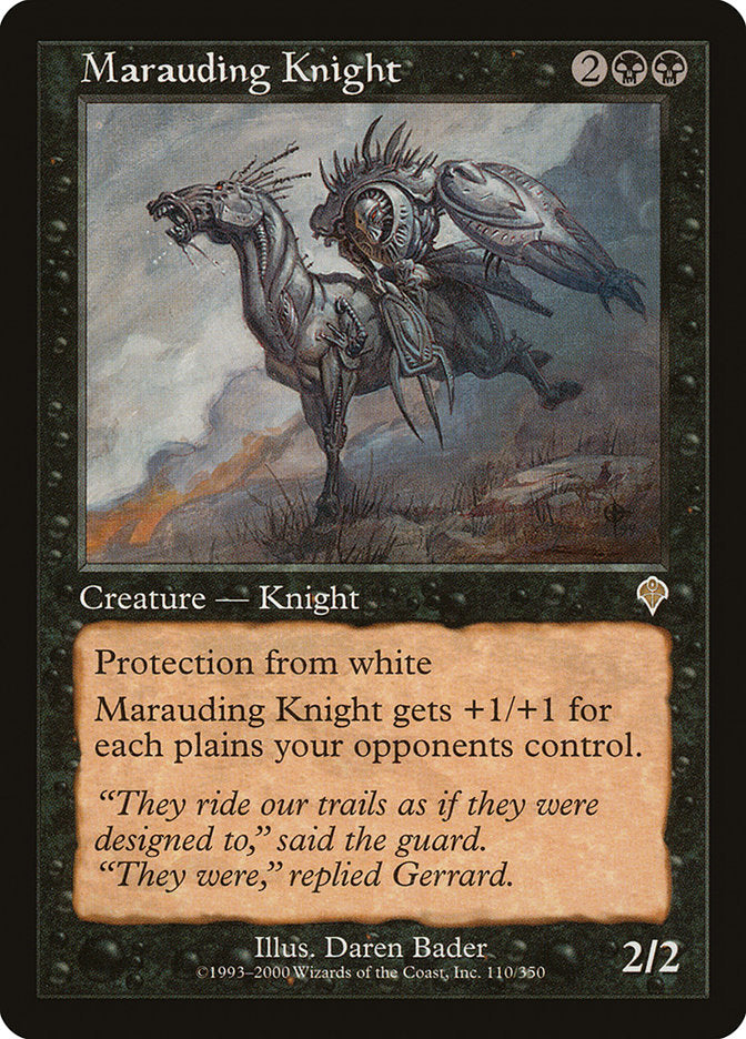 Marauding Knight [Invasion] | Good Games Modbury