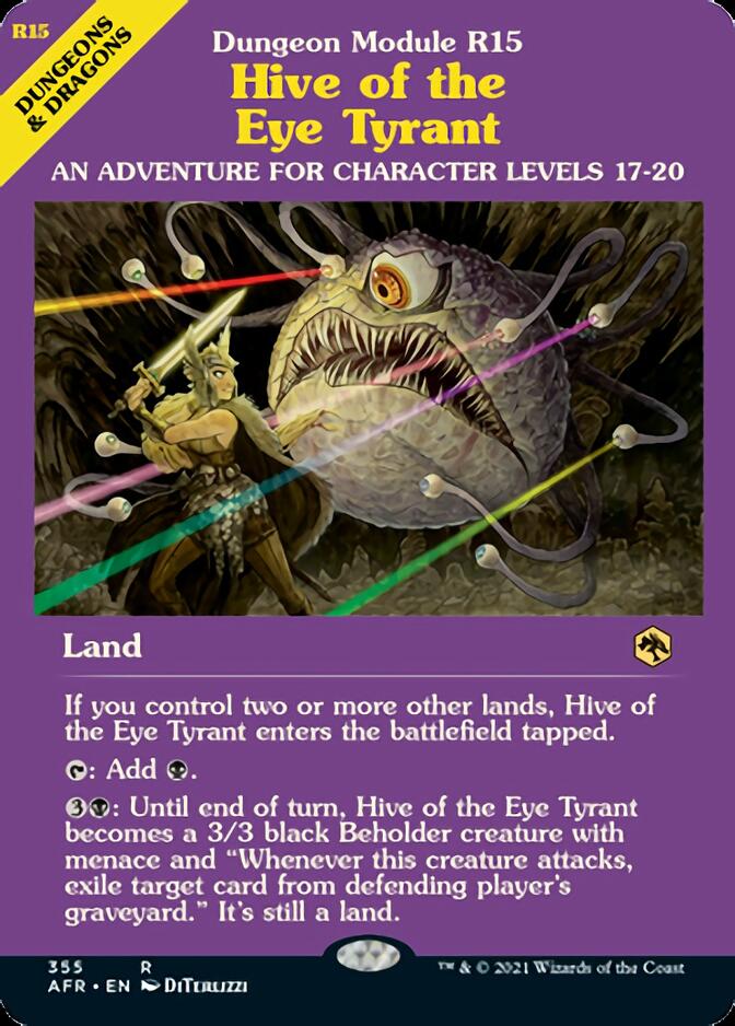 Hive of the Eye Tyrant (Dungeon Module) [Dungeons & Dragons: Adventures in the Forgotten Realms] | Good Games Modbury