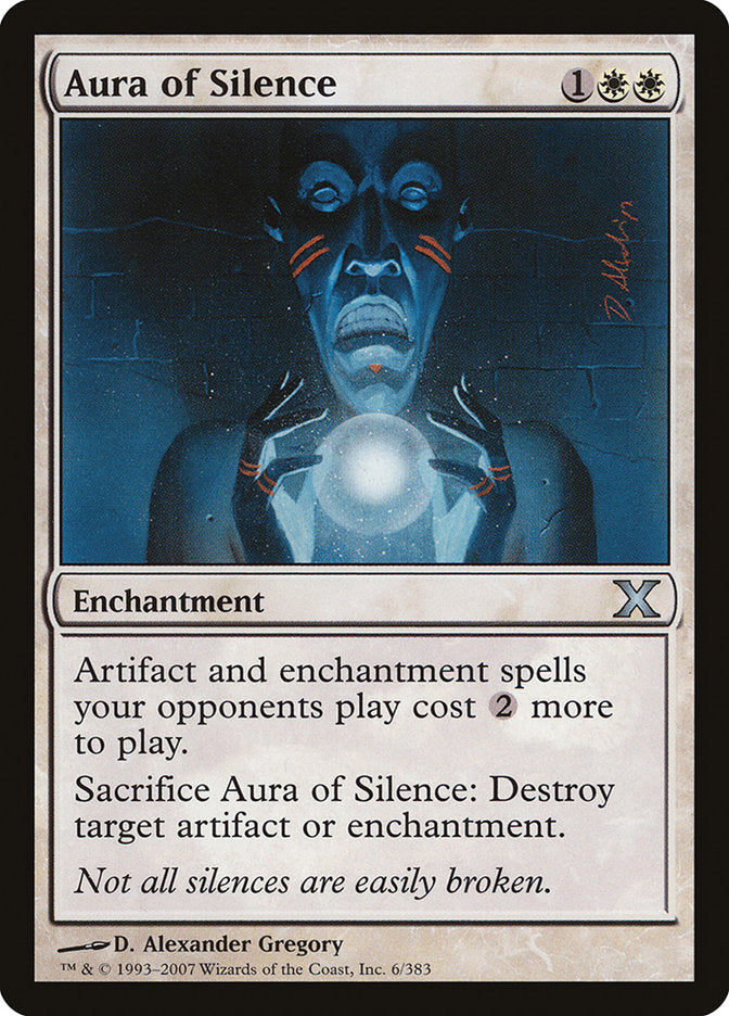 Aura of Silence [Tenth Edition] | Good Games Modbury