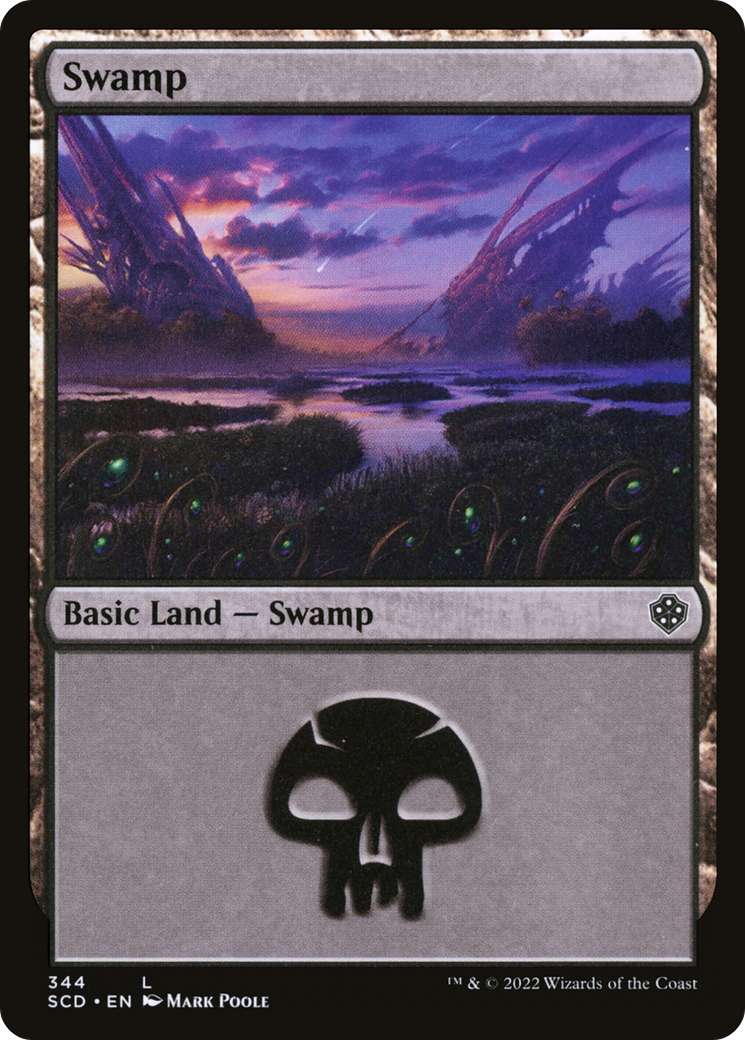 Swamp (344) [Starter Commander Decks] | Good Games Modbury