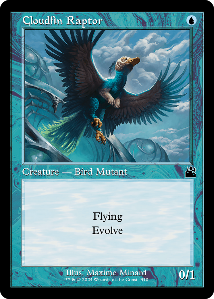 Cloudfin Raptor (Retro Frame) [Ravnica Remastered] | Good Games Modbury