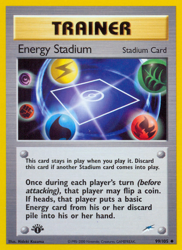 Energy Stadium (99/105) [Neo Destiny 1st Edition] | Good Games Modbury