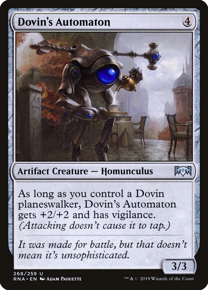 Dovin's Automaton [Ravnica Allegiance] | Good Games Modbury