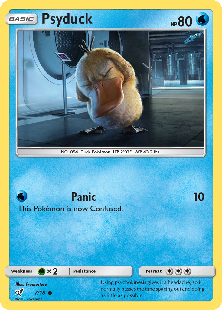 Psyduck (7/18) [Sun & Moon: Detective Pikachu] | Good Games Modbury