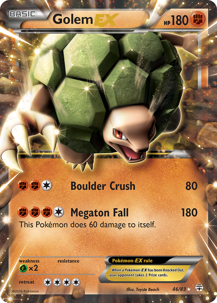 Golem EX (46/83) [XY: Generations] | Good Games Modbury