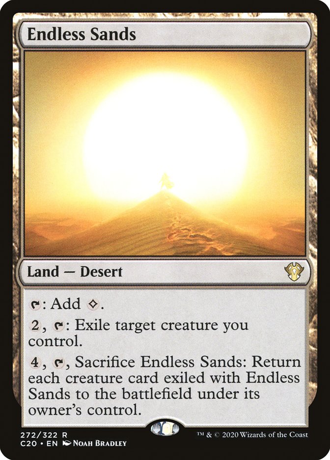 Endless Sands [Commander 2020] | Good Games Modbury
