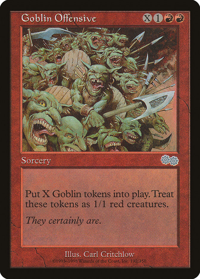 Goblin Offensive [Urza's Saga] | Good Games Modbury