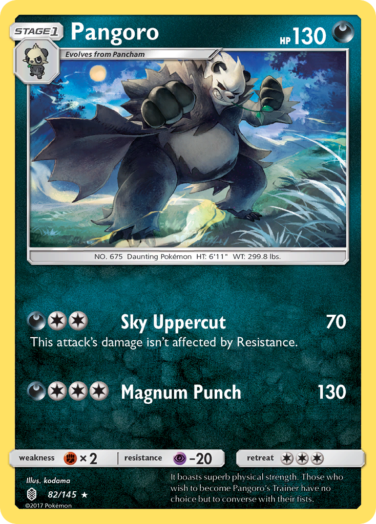 Pangoro (82/145) [Sun & Moon: Guardians Rising] | Good Games Modbury