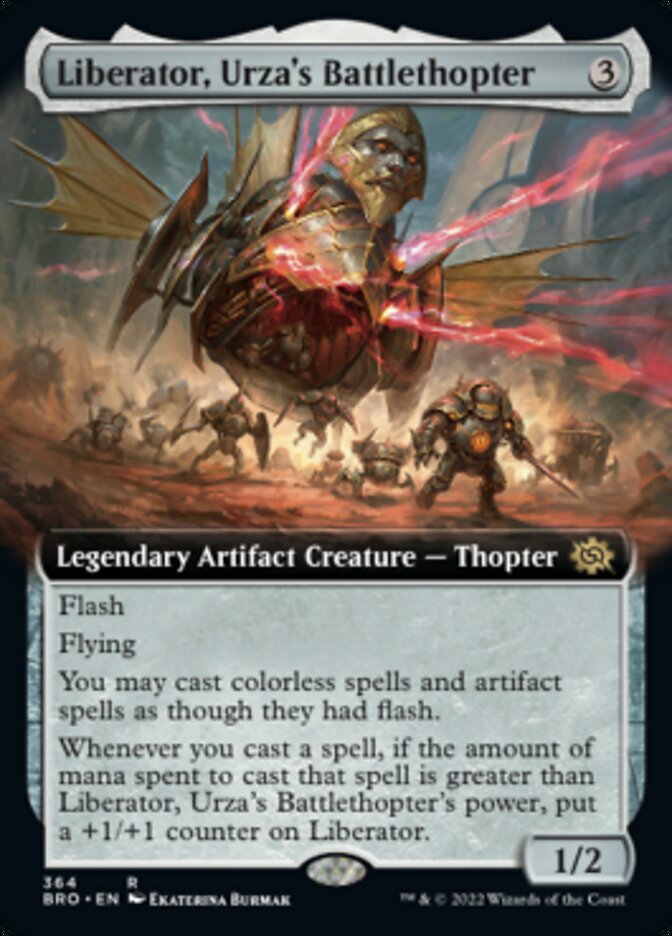 Liberator, Urza's Battlethopter (Extended Art) [The Brothers' War] | Good Games Modbury