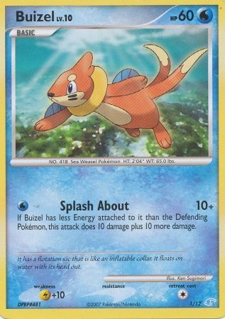 Buizel (1/12) [Diamond & Pearl: Trainer Kit - Manaphy] | Good Games Modbury