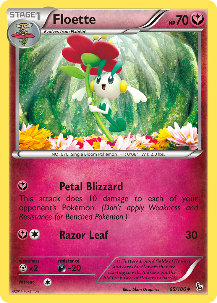 Floette (65/106) [XY: Flashfire] | Good Games Modbury