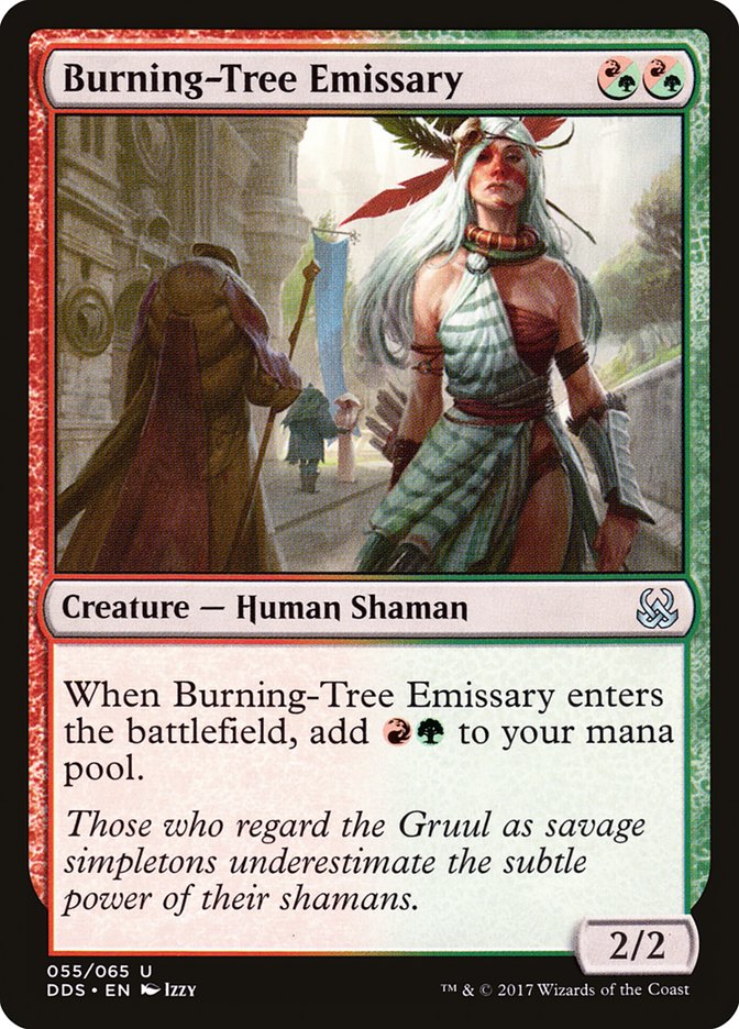 Burning-Tree Emissary [Duel Decks: Mind vs. Might] | Good Games Modbury