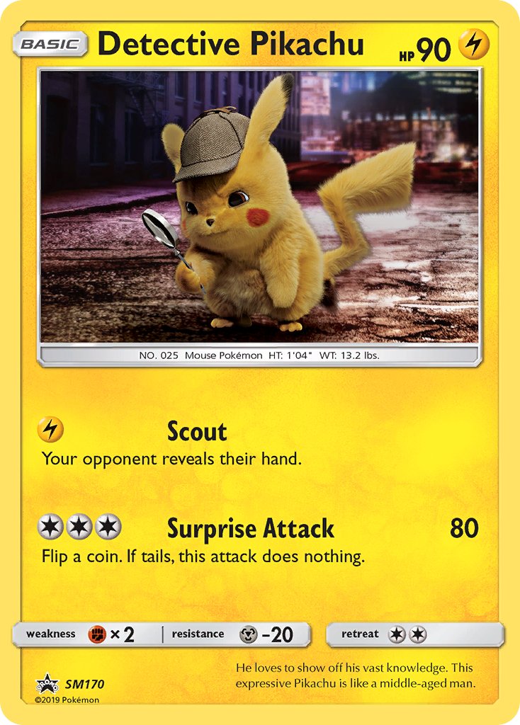 Detective Pikachu (SM170) [Sun & Moon: Black Star Promos] | Good Games Modbury