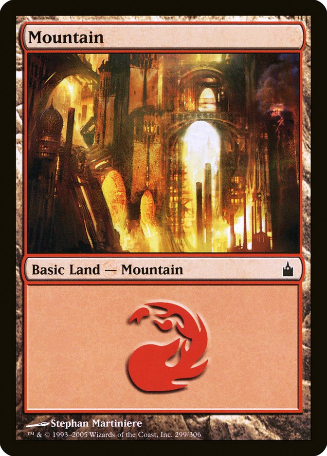 Mountain (299) [Ravnica: City of Guilds] | Good Games Modbury