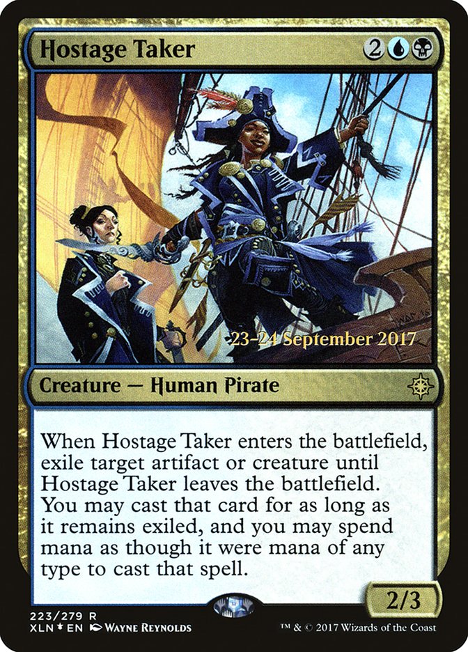 Hostage Taker [Ixalan Prerelease Promos] | Good Games Modbury