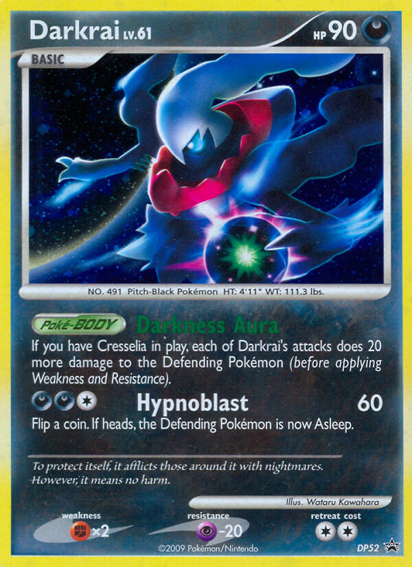 Darkrai LV.61 (DP52) [Diamond & Pearl: Black Star Promos] | Good Games Modbury