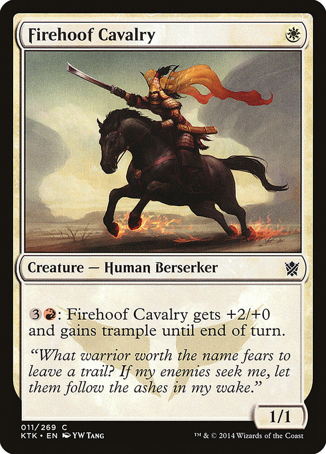 Firehoof Cavalry [Khans of Tarkir] | Good Games Modbury