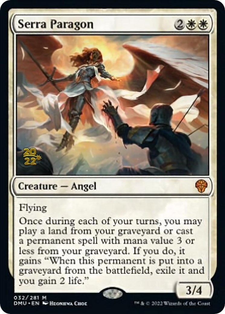 Serra Paragon [Dominaria United Prerelease Promos] | Good Games Modbury