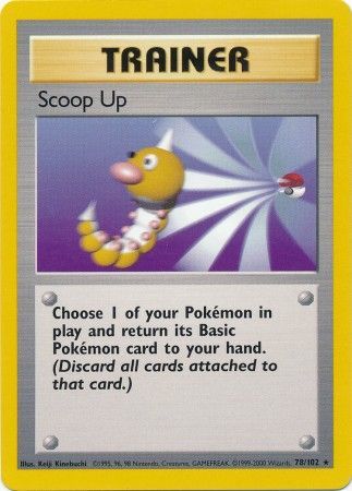 Scoop Up (78/102) [Base Set Unlimited] | Good Games Modbury