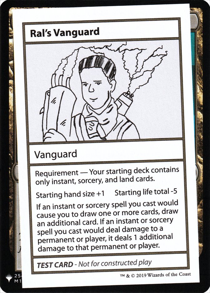 Ral's Vanguard [Mystery Booster Playtest Cards] | Good Games Modbury