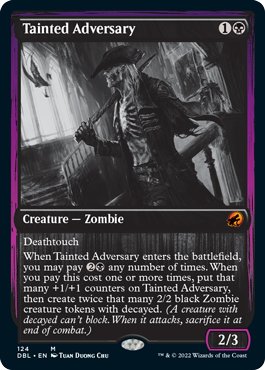 Tainted Adversary [Innistrad: Double Feature] | Good Games Modbury