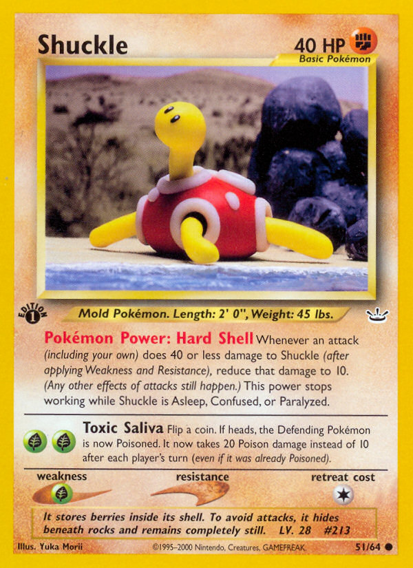 Shuckle (51/64) [Neo Revelation 1st Edition] | Good Games Modbury