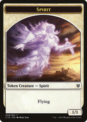 Saproling (016) // Spirit (006) Double-Sided Token [Commander 2016 Tokens] | Good Games Modbury