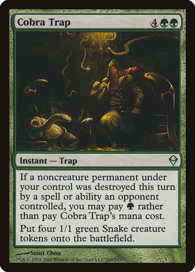 Cobra Trap [Zendikar] | Good Games Modbury