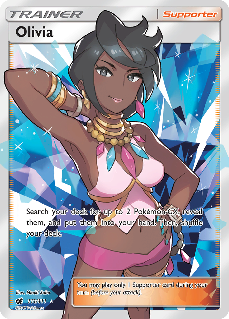 Olivia (111/111) [Sun & Moon: Crimson Invasion] | Good Games Modbury