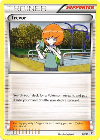 Trevor (20/30) [XY: Trainer Kit 1 - Bisharp] | Good Games Modbury