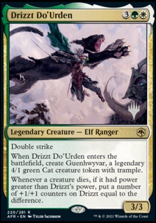 Drizzt Do'Urden (Promo Pack) [Dungeons & Dragons: Adventures in the Forgotten Realms Promos] | Good Games Modbury