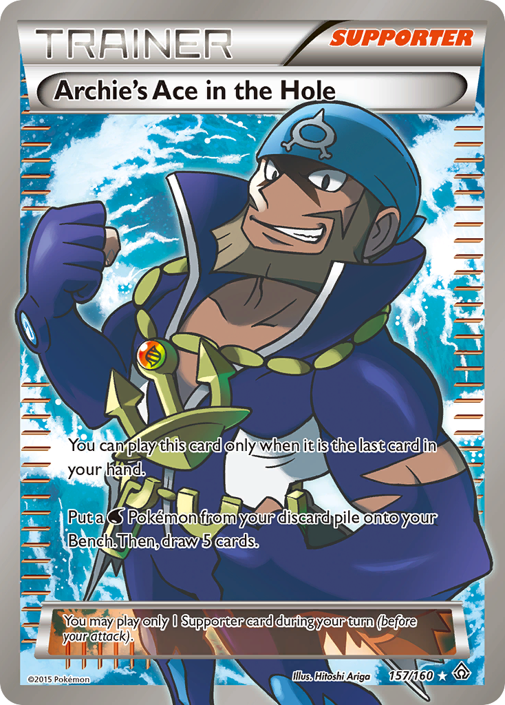 Archie's Ace in the Hole (157/160) [XY: Primal Clash] | Good Games Modbury