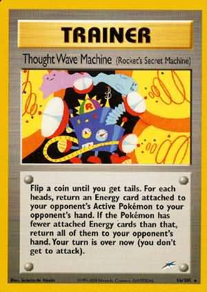 Thought Wave Machine (96/105) (Rocket's Secret Machine) [Neo Destiny Unlimited] | Good Games Modbury