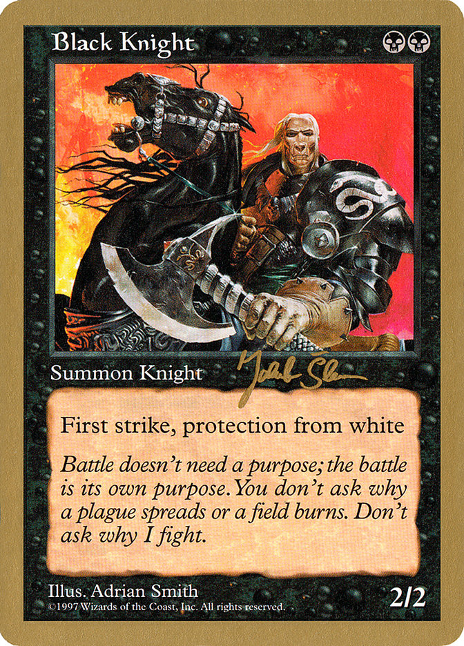 Black Knight (Jakub Slemr) [World Championship Decks 1997] | Good Games Modbury