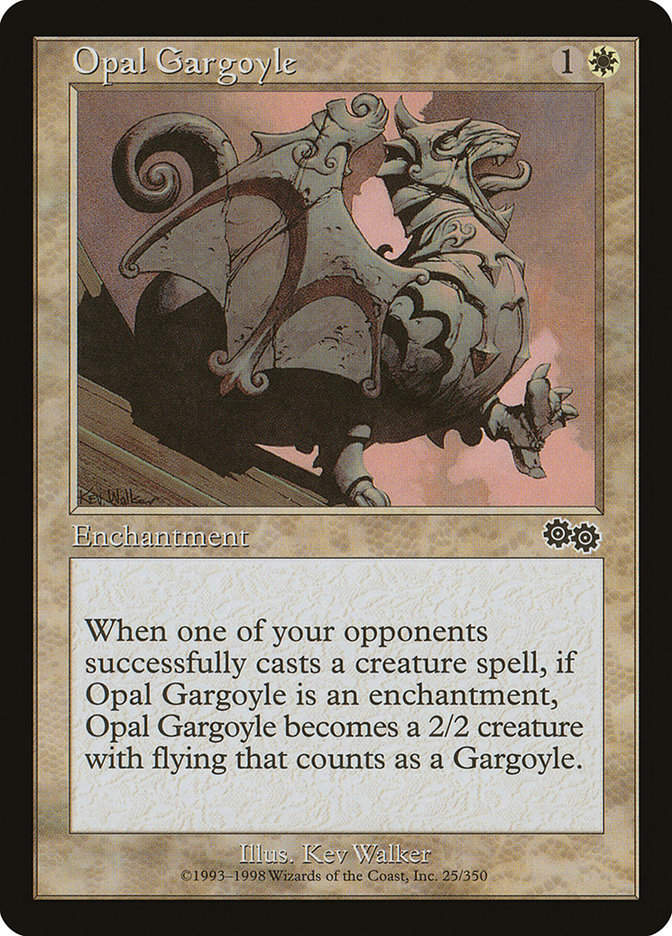 Opal Gargoyle [Urza's Saga] | Good Games Modbury