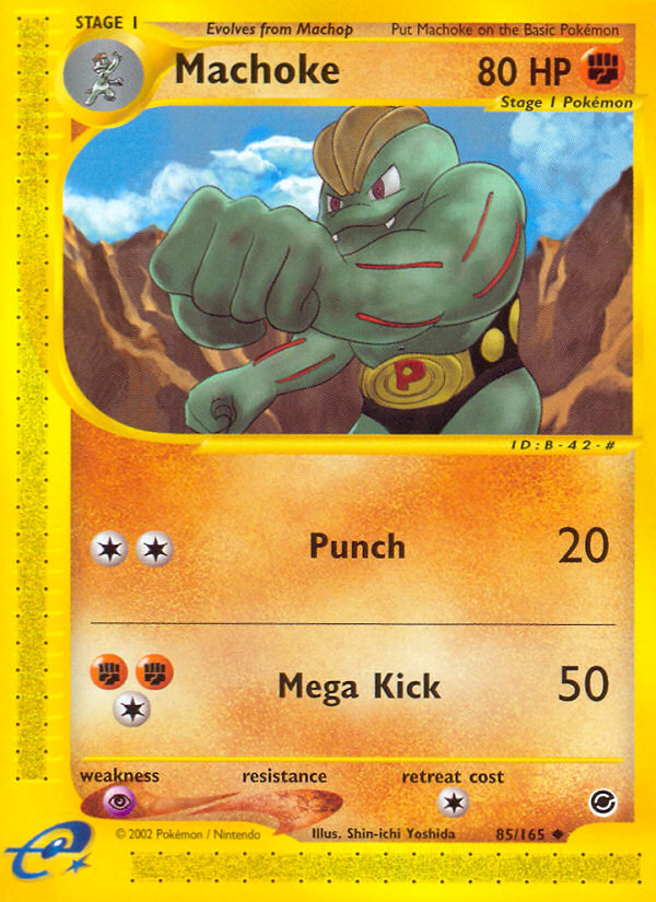 Machoke (85/165) [Expedition: Base Set] | Good Games Modbury