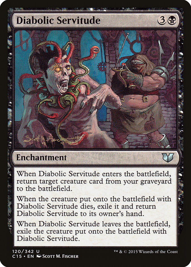 Diabolic Servitude [Commander 2015] | Good Games Modbury