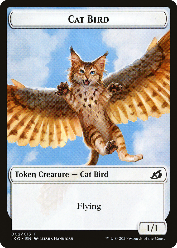 Cat Bird // Thopter Double-Sided Token [Starter Commander Decks] | Good Games Modbury
