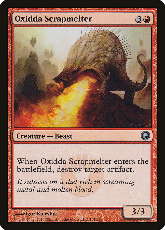 Oxidda Scrapmelter [Scars of Mirrodin] | Good Games Modbury