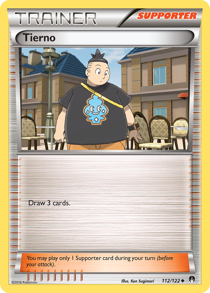 Tierno (112/122) [XY: BREAKpoint] | Good Games Modbury