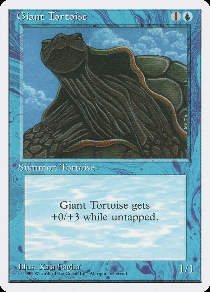Giant Tortoise [Fourth Edition] | Good Games Modbury