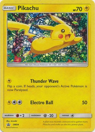 Pikachu (SM04) (General Mills Promo) [Sun & Moon: Black Star Promos] | Good Games Modbury