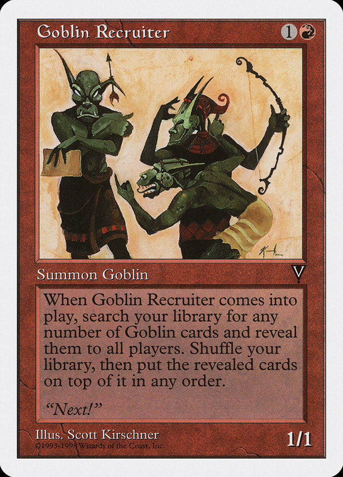 Goblin Recruiter [Anthologies] | Good Games Modbury