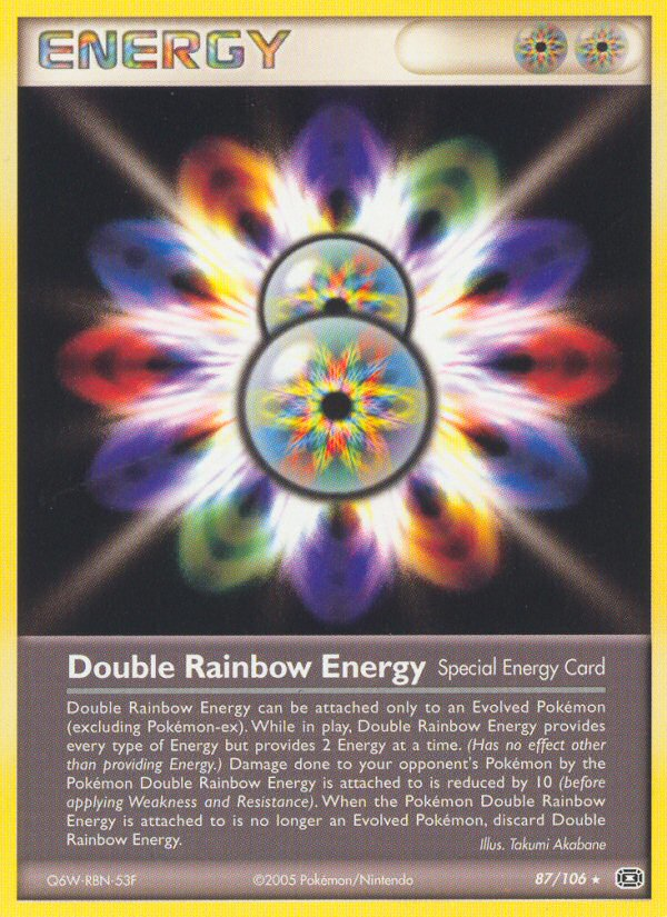 Double Rainbow Energy (87/106) [EX: Emerald] | Good Games Modbury